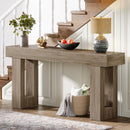 Console Table, Extra Long Narrow Sofa Table for Living Hallway by HouseOfZazla