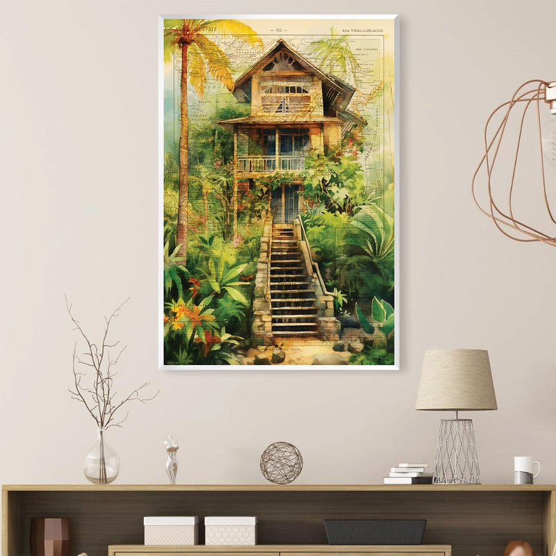 Cabin in Cambodge Canvas