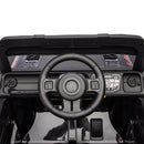 24V Ride On Large PickUp Truck car for Kids,ride On 4WD Toys with Remote Control,Parents Can Assist in Driving,Bluetooth music version,Pickup truck design with spacious storage in the rear.