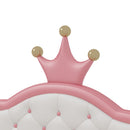Lovely Crown Fantasy Princess Bed With Tufted Headboard by HouseOfZazla