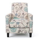 Adjustable Push Back Recliner With Extendable Footrest by Unique Piece Furniture