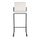 Fuji - Contemporary High Back Barstool Elegant Design