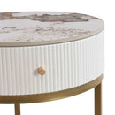 Modern Round Table With Drawers by HouseOfZazla