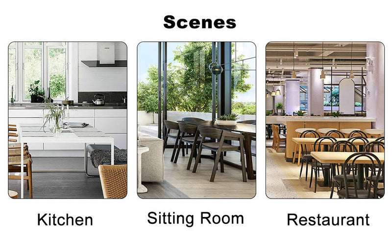 A modern and practical circular dining table. Made of MDF tabletop and wooden MDF table legs. Suitable for living room and bedroom. 42 inches x 42 inches x 30 inches