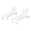 Myers Modern Chaise Lounge Set With Adjustable Back