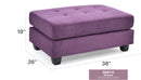 Chic Contemporary Ottoman