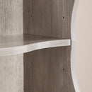 8-Layer Adjustable Shelf Ultra-Thin Bookshelf