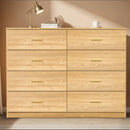 Modern Drawer Dresser For Bedroom, Ample Storage Wide Chest Of Drawers by Unique Piece Furniture