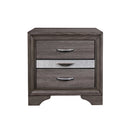 Ryder - Sparkle Nightstand - Gray by HouseOfZazla