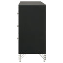 Malcolm - 6 Drawer Dresser Cabinet - Black