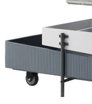 Wilkins - High Gloss Coffee Table With Lift Top - Gray / White by Unique Piece Furniture