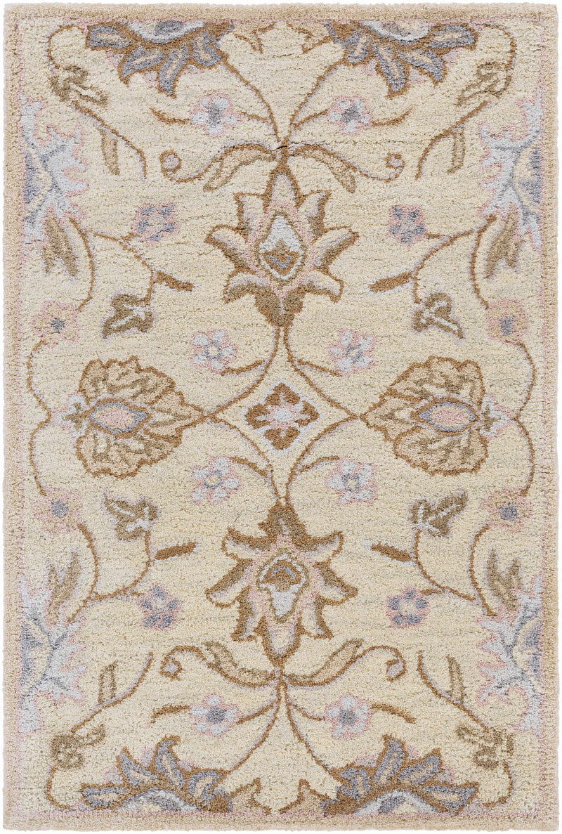 Conesus Hand Tufted Ivory 1109 Wool Rug