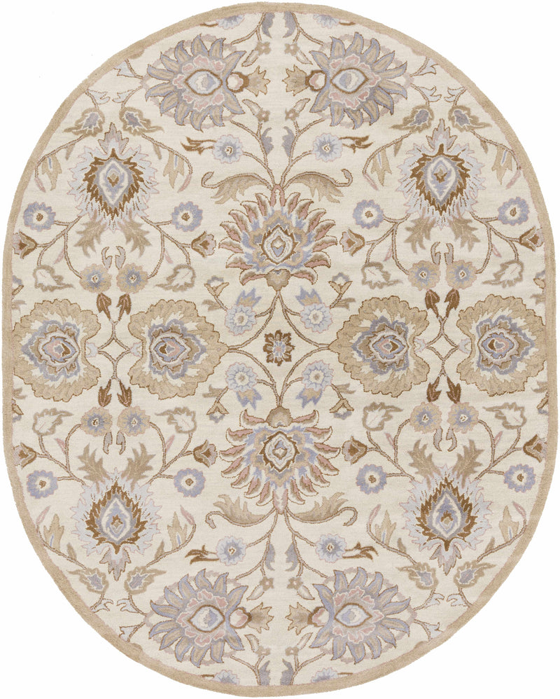 Conesus Hand Tufted Ivory 1109 Wool Rug