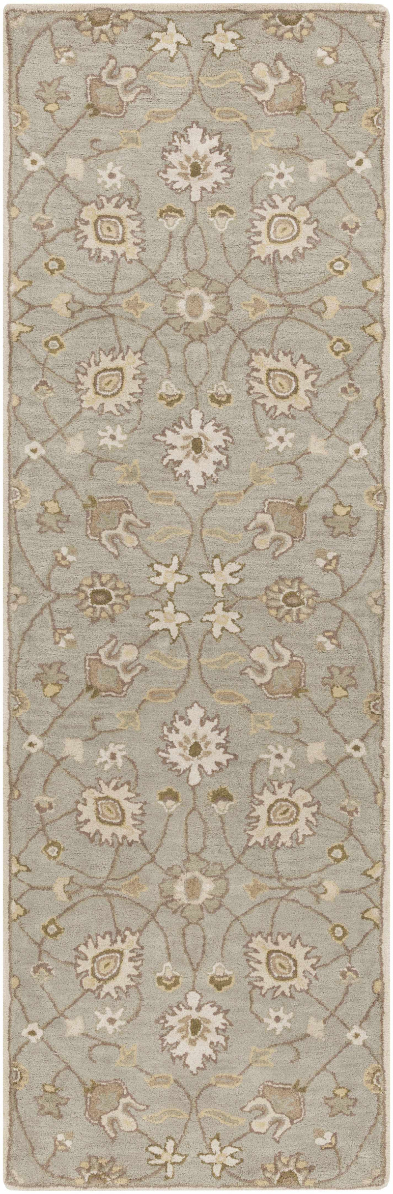 Logville Hand Tufted Light Olive 1121 Area Rug