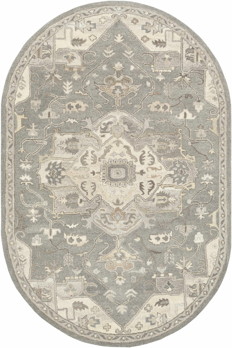 Broomfield Hand Tufted Taupe 1196 Area Rug