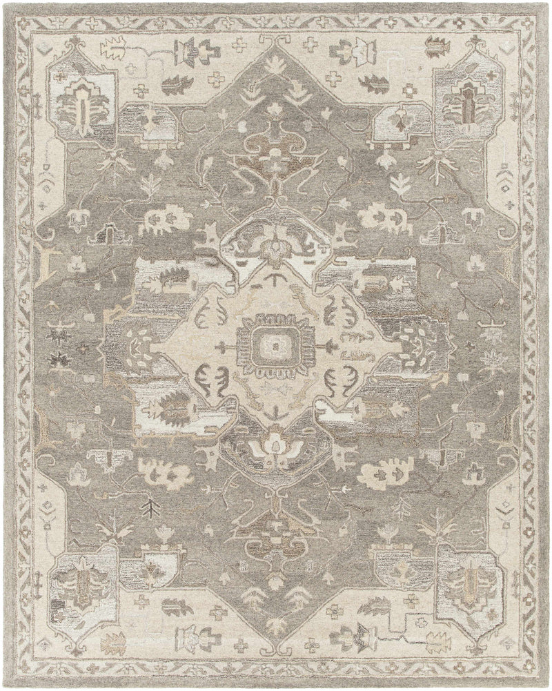 Broomfield Hand Tufted Taupe 1196 Area Rug