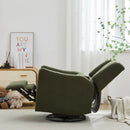 Wide Wingback Swivel Glider Rocker Recliner Chair by HouseOfZazla