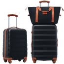 Hardshell Luggage Sets 2 Pieces + Bag Spinner Suitcase With Tsa Lock Lightweight 20" / 24" by HouseOfZazla