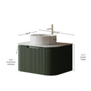 DINA 30" Bathroom Vanity & Sink by HouseOfZazla