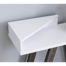 Contemporary Console Table With Two Shelves by Unique Piece Furniture