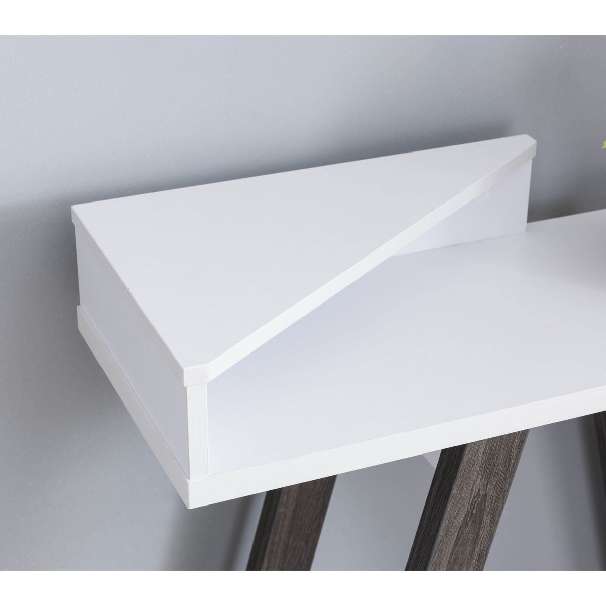 Contemporary Console Table With Two Shelves, photo 7 of 8