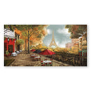 Cafe de la Tour Eiffel Canvas