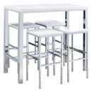 Nimitz - 5 Piece Bar Set - Gloss White