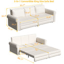 Chesterfield Sofa & Pull Out Bed