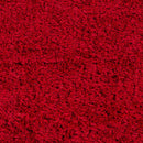 Siari Solid Red Shag Area Rug - Clearance