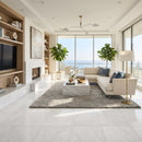 Calacata T Honed Marble Tiles 24x24