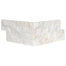 Calacatta Cremo Wall Decos Corner Marble Accent Tiles 6x12