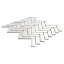 MSI Calacatta Gold Matte 1x3 Herringbone