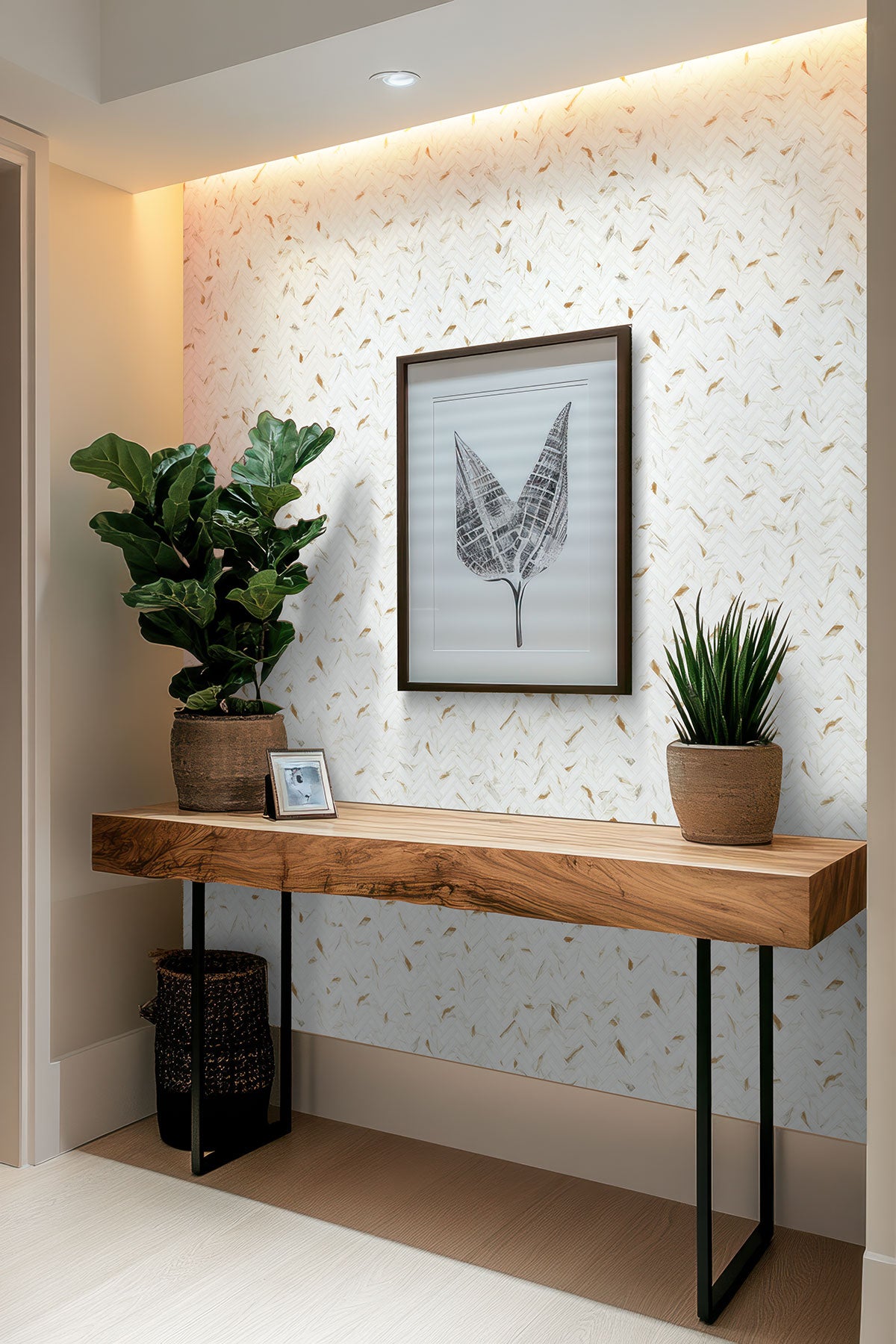 MSI Calacatta Gold Matte 1x3 Herringbone, photo 6 of 10