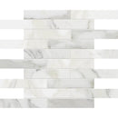 Calacatta Gold Polished 1 1/4 X 6 Marble Mosaics 12x12