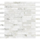 Calacatta Gold Polished 5/8x3 Marble Mosaics 12x12