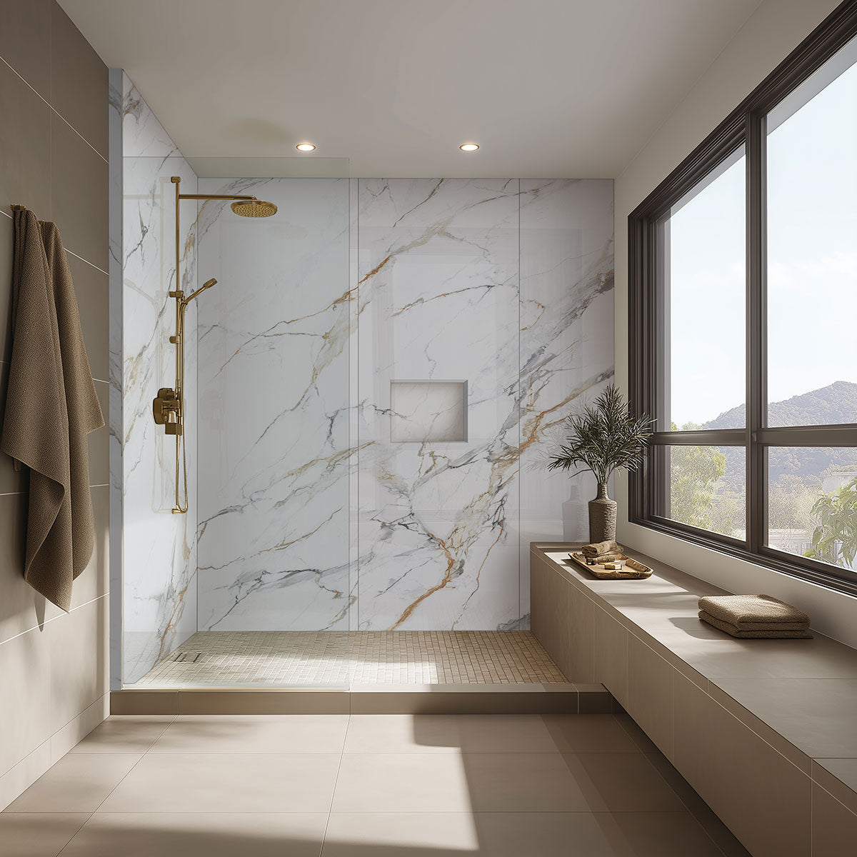MSI Calacatta Golden Mist Panels, photo 13 of 17