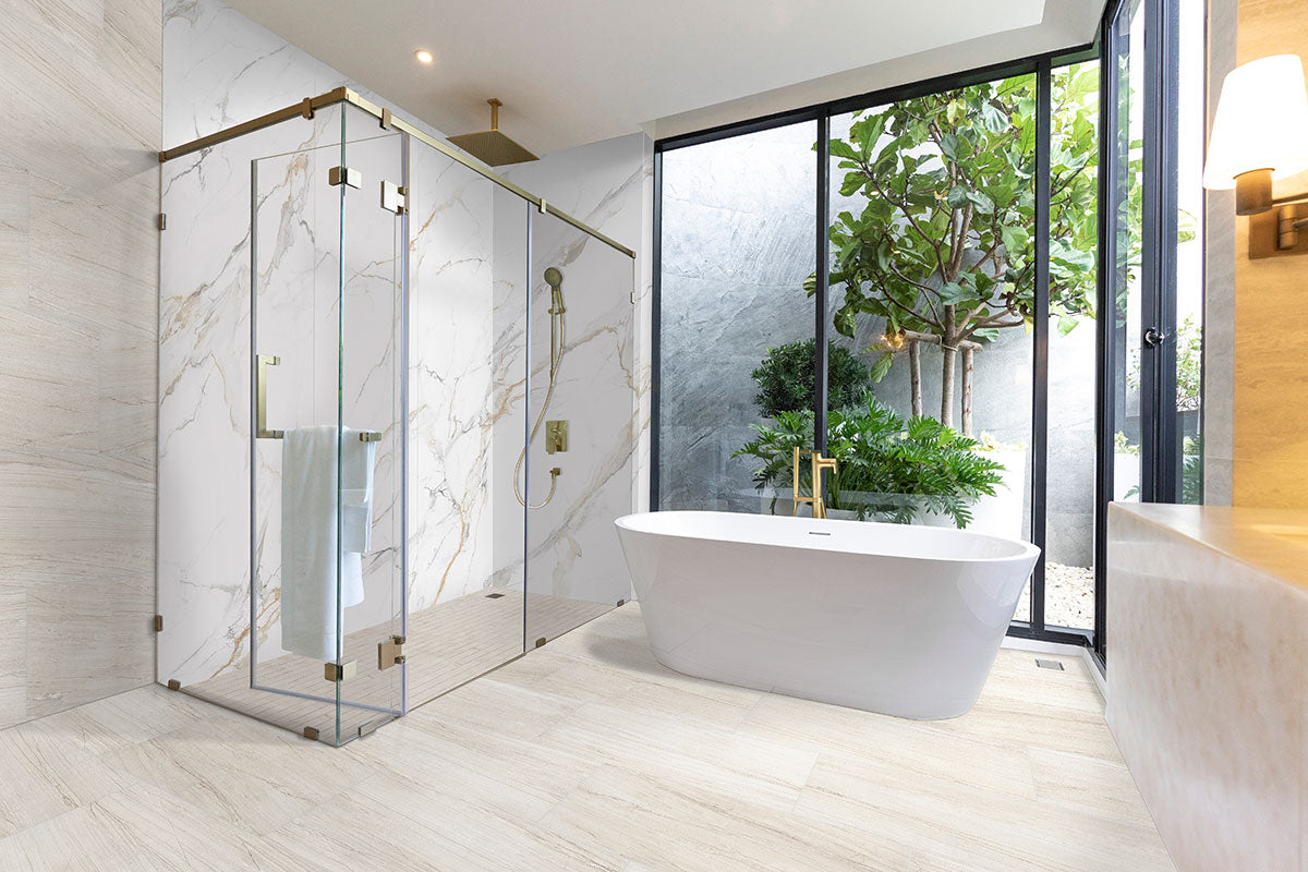 MSI Calacatta Golden Mist Panels, photo 15 of 17