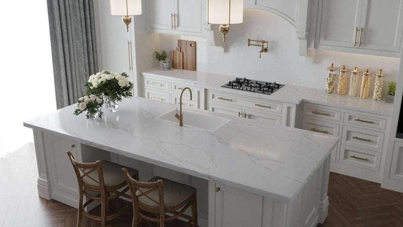 Calacatta Goldstream Tessa Quartz
