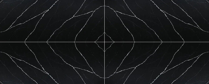 Calacatta Nero Raphael Quartz