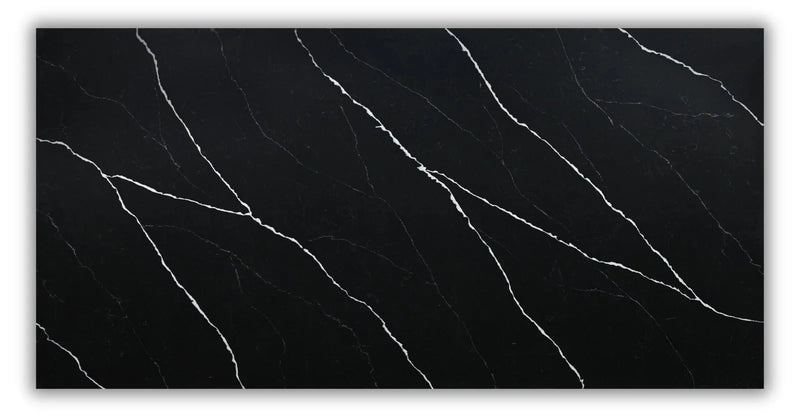 Calacatta Nero Raphael Quartz