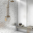 Calacatta T Honed Marble Tiles 12x12