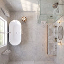 Calacatta T Honed Marble Tiles 12x12