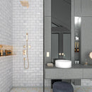 Calacatta T Honed Marble Tiles 2 3/4x5 1/2