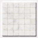 Calacatta T Honed 2x2 Marble Mosaics 12x12