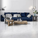 Calacatta T Honed Marble Tiles 18x18