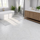 Calacatta T Honed Marble Tiles 18x18