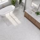 Calacatta T Honed Marble Tiles 18x18