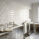 Calacatta T Polished Subway Marble Tiles 3x12