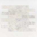Calacatta T Polished Subway Marble Tiles 3x12