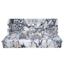 Calacatta Viola Marble Wall-mount Bathroom Sink with 10" Backsplash (W)20" (L)40" (H)6" front view